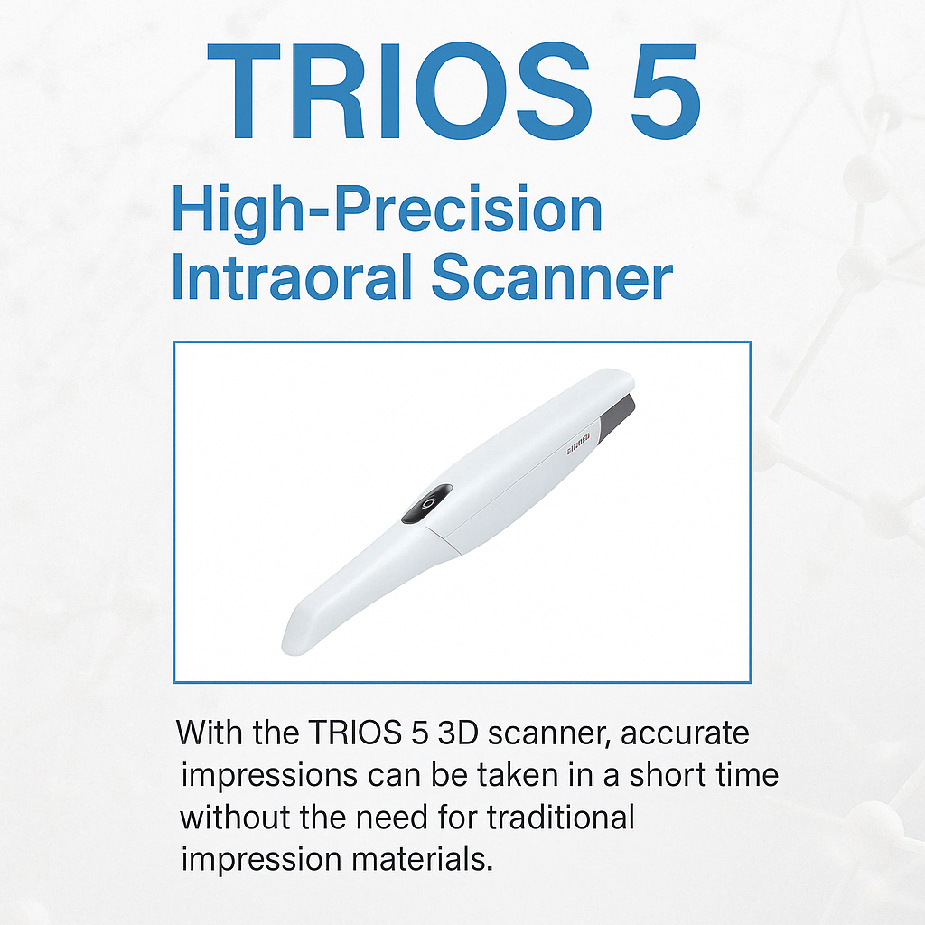 Latest Trios 5 oral scanner at Yonsei Famille