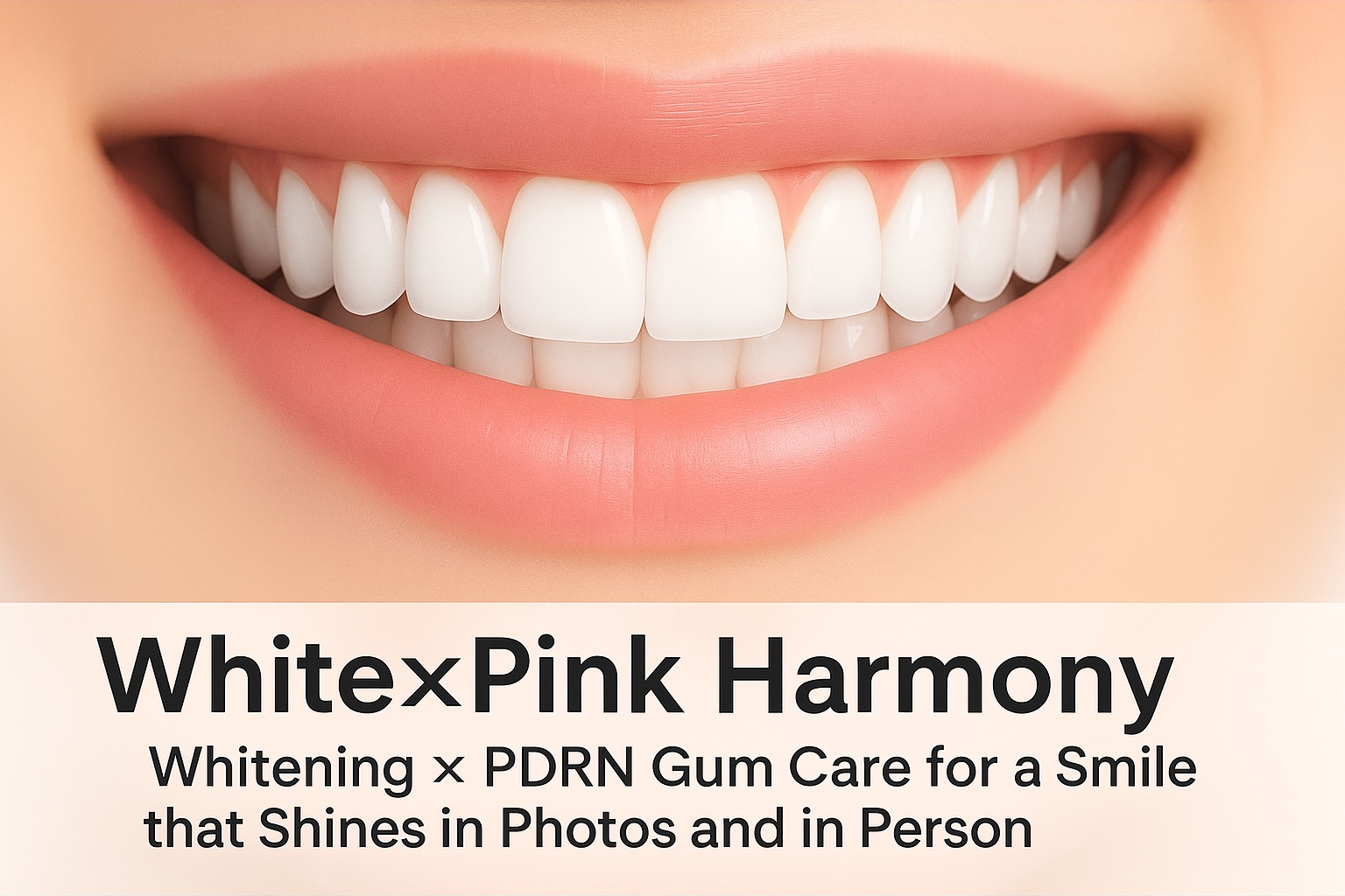 White×Pink Balance Whitening + PDRN Gum Care